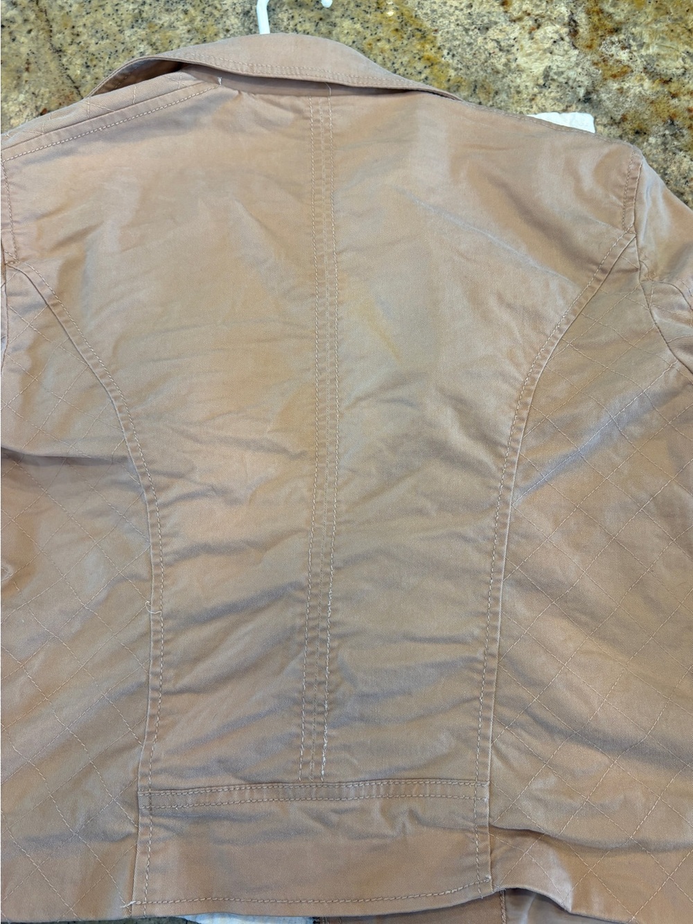 LOFT Women's Dusty Blush Moto Jacket - Picture 7 of 10